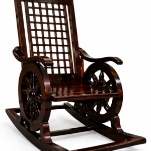 Handcrafted Solid Wood Rocking Chair